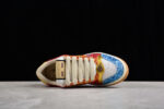 Gucci Glitter Sneaker with Multicolor Stripes crossreps