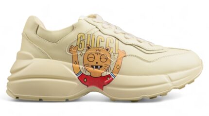 Gucci Rhyton Sneaker with Cartoon Print crossreps