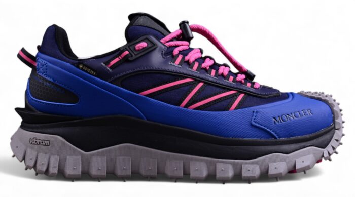 Moncler Trailgrip GTX - Blue and Pink crossreps