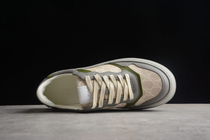 Gucci Rhyton GG Sneaker - Olive Green Trim crossreps