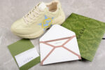 Gucci Rhyton Sneaker with Blue and Yellow Star Logo Print crossreps