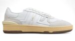 Lanvin - Low-Top Sneakers Mesh Clay Suede - white crossreps