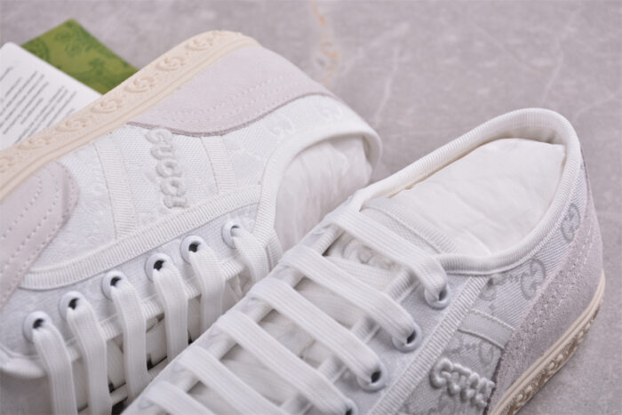 Gucci Tennis 1977 Sneakers - White Canvas crossreps