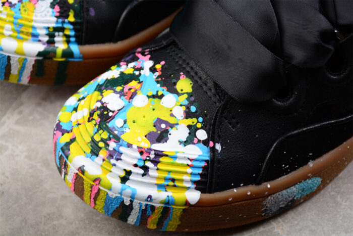 Lanvin Curb Black Gum Shoes Multicolor Color crossreps