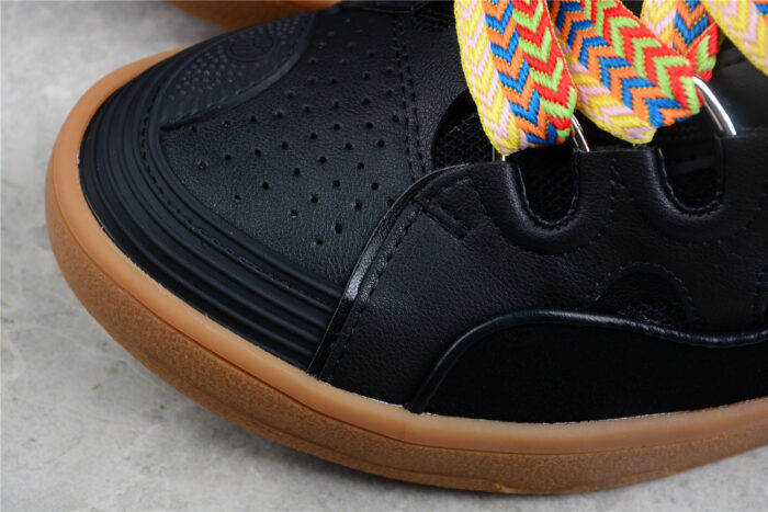 Lanvin ‘Curb’ Sneakers Black & Multicolor crossreps