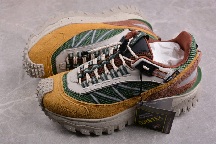 Moncler Trailgrip GTX Sneakers in Multi-Color with Cordura Fabric crossreps