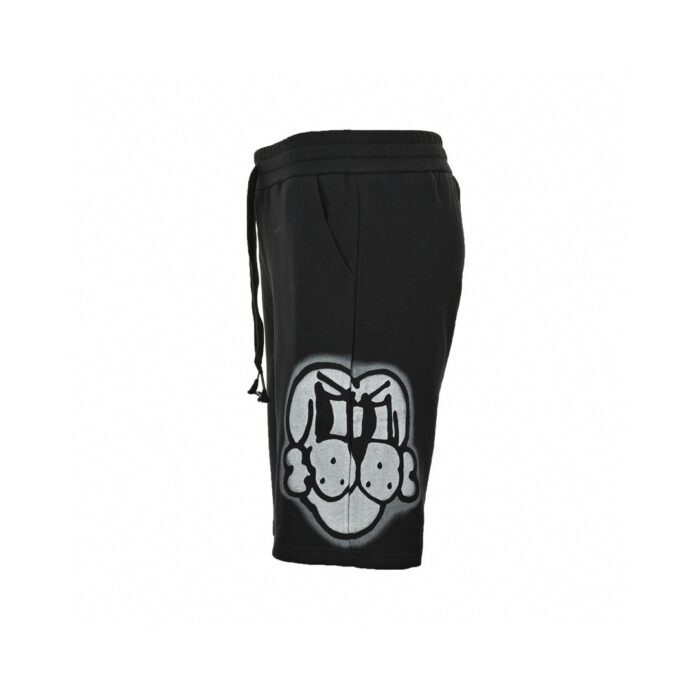 24ss Graffiti Dog's Head Logo Short crossreps