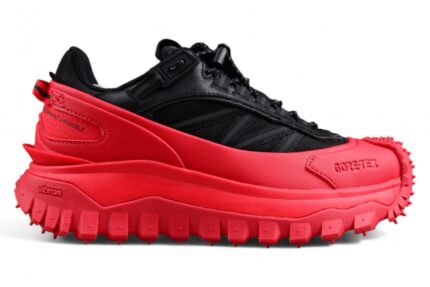 Moncler Trailgrip GTX - Black and Red crossreps