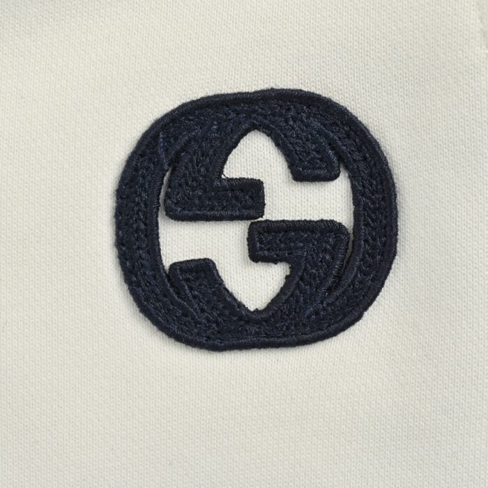 Joint Inlay Double G Embroidery Logo Short crossreps