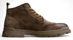 Gucci Brown Suede Lace-Up Boots crossreps