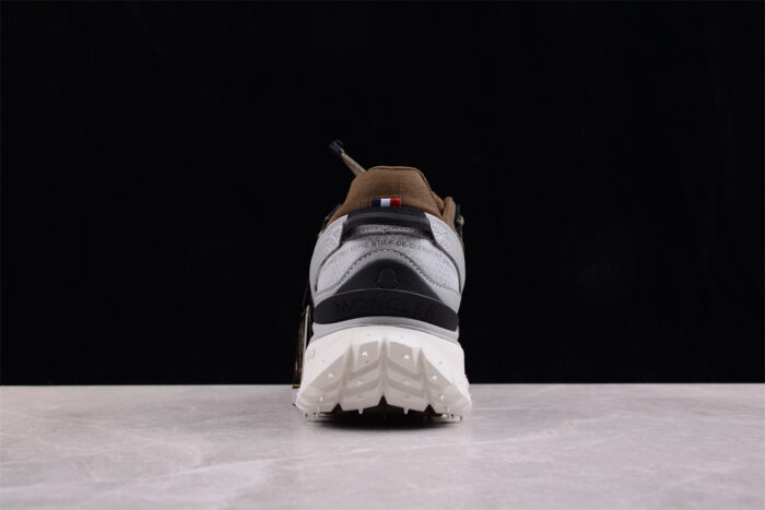 Moncler Trailgrip GTX Sneakers in Brown and Gray with Gore-Tex Technology crossreps