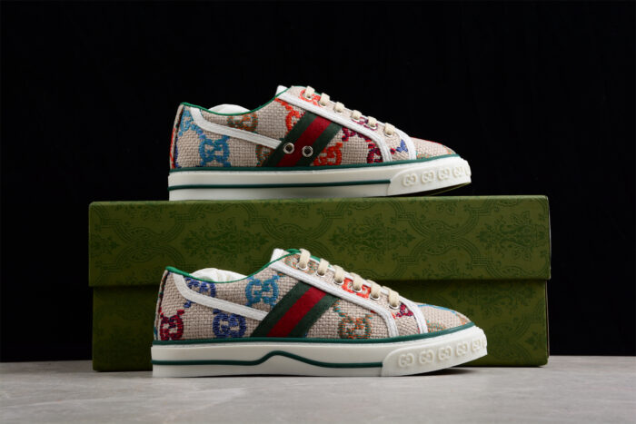 Gucci GG Multicolor Canvas Sneaker crossreps