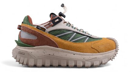 Moncler Trailgrip GTX Sneakers in Multi-Color with Cordura Fabric crossreps