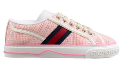 Gucci Tennis 1977 Sneakers - Pink Canvas crossreps