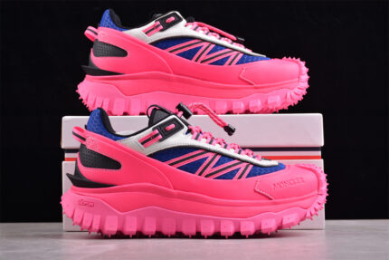 Moncler Trailgrip GTX Sneakers in Pink/Blue crossreps