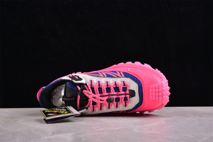 Moncler Trailgrip GTX Sneakers in Pink/Blue crossreps