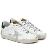 Superstar sneakers in nappa leather with silver star crossreps