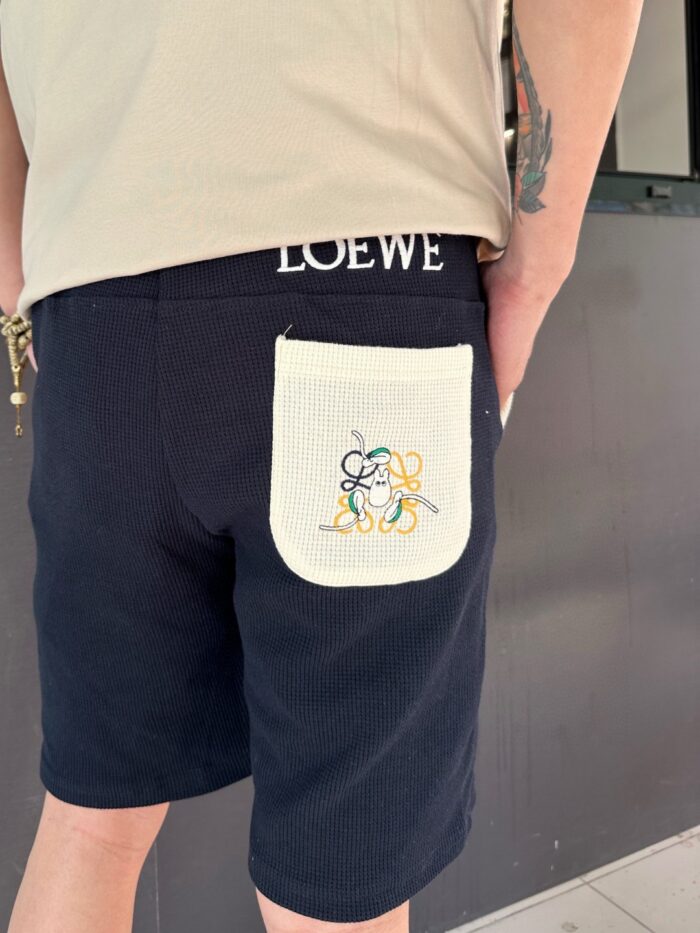 Big Pocket Totoro Embroidery Logo Joint Color Short crossreps