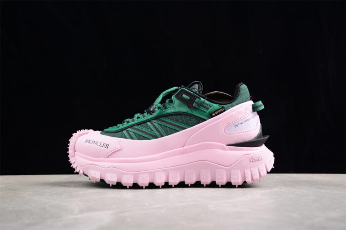 Moncler Trailgrip GTX - Green and Pink crossreps