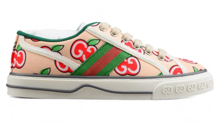 Gucci Tennis 1977 Sneakers - Cherry Print crossreps