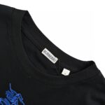 24ss Chest Small Embroidery Knight Warhorse Logo T-Shirt crossreps