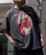 Red Devil Logo Worn Out T-Shirt crossreps