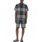 24ss Plaid Knit Short crossreps