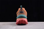 Moncler Trailgrip Lace-Up Sneakers in Tan and Pink with Vibram Sole crossreps