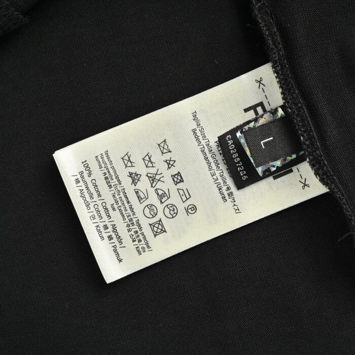 24ss FF Embroidery Logo Fake Pocket T-Shirt crossreps