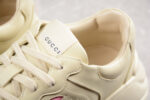 GUCCI Rhyton Leather Sneakers crossreps