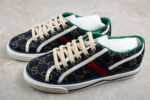 Gucci Tennis 1977 Sneakers - Navy and Red crossreps