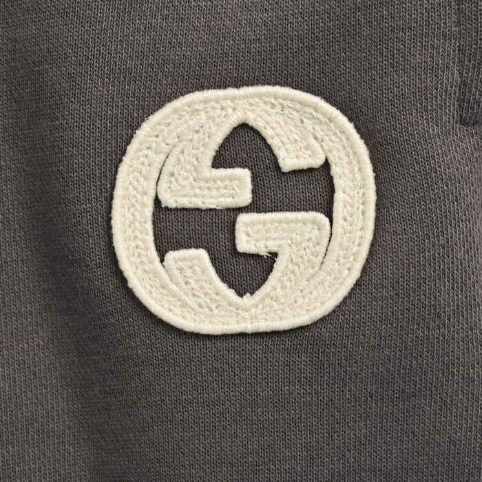 Joint Inlay Double G Embroidery Logo Short crossreps