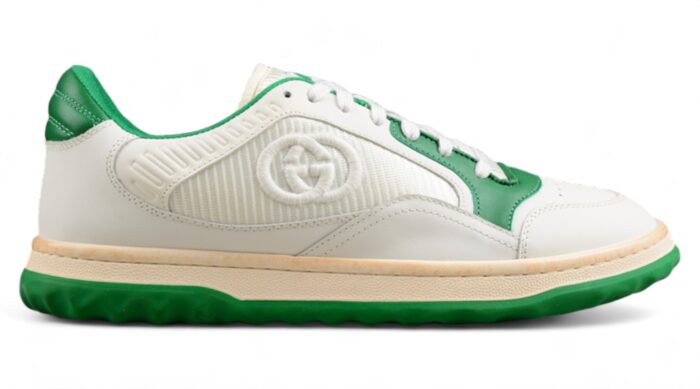 Gucci Tennis 1977 Sneakers - White and Green crossreps