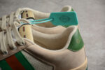 Gucci Screener GG Sneaker - Green Trim crossreps