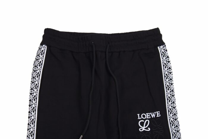 23Fw Embroidery Logo Jacquard Weave Braid Pants crossreps