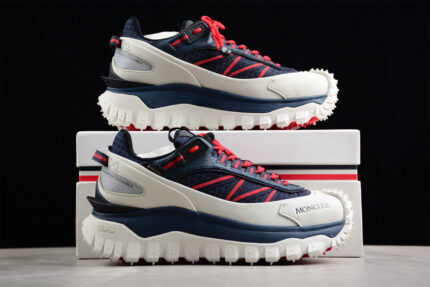 Moncler Trailgrip GTX - Navy and White crossreps