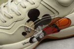 Gucci x Disney Rhyton Leather Sneaker with Mickey Mouse crossreps