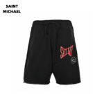 24ss Saint Label Logo Short crossreps