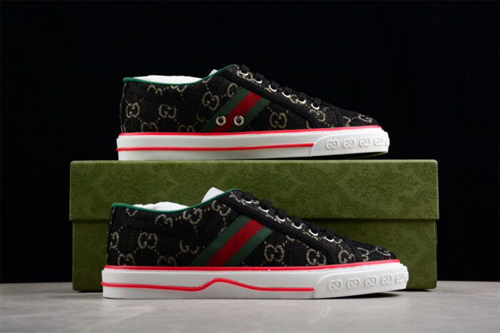 Gucci Tennis 1977 Sneakers - Black crossreps