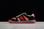 Gucci Low-Top Sneaker with Orange and Red Accents crossreps