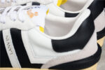 Lanvin Clay sneakers in black and white crossreps