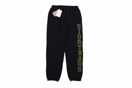 23ss Vertical Towel Embroidery Logo Pants crossreps