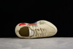 Gucci Rhyton Leather Sneaker with Strawberry Print crossreps