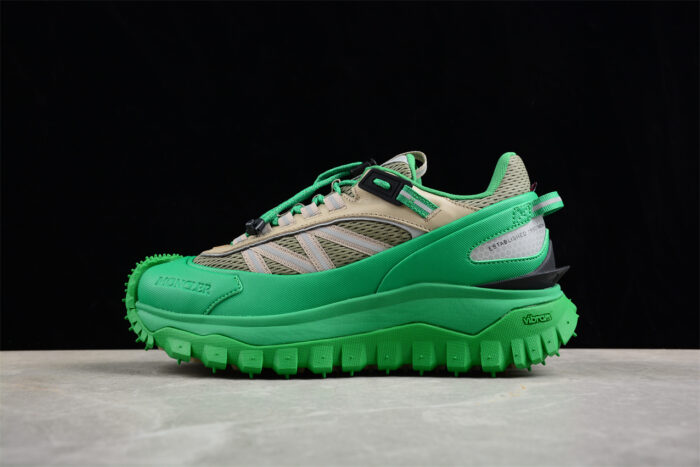 Moncler Trailgrip GTX - Green and Beige crossreps