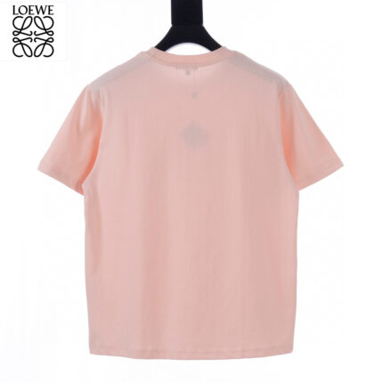 Loewe Embroidery Big Logo Pure Color T-Shirt crossreps