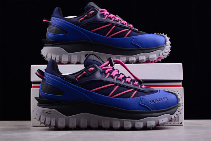 Moncler Trailgrip GTX - Blue and Pink crossreps