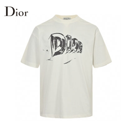 24ss Hand Drawing Logo T-Shirt crossreps