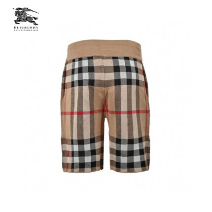 24ss Classic Big Plaid Knit Short crossreps