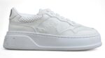 Gucci Rhyton Leather Sneaker - White crossreps