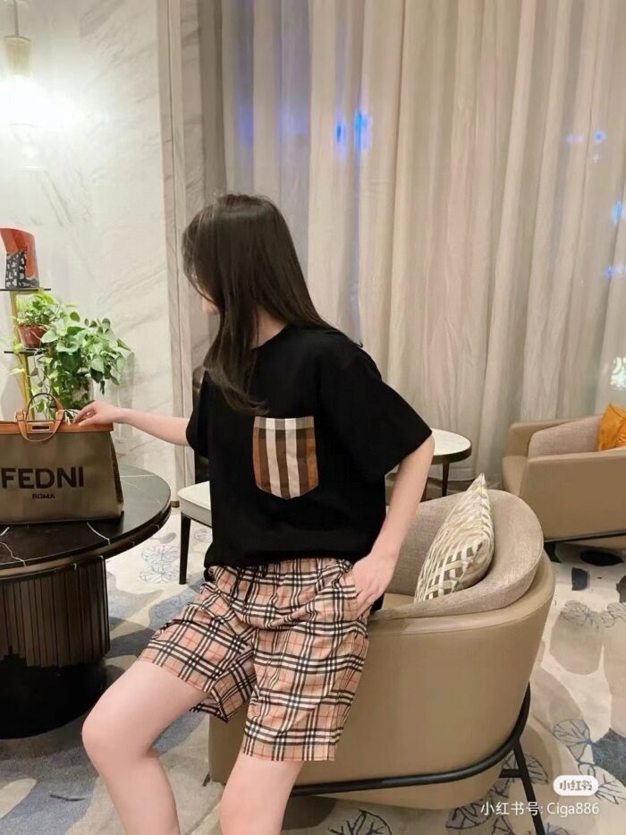 Burberry 24ss Functional Plaid Short crossreps